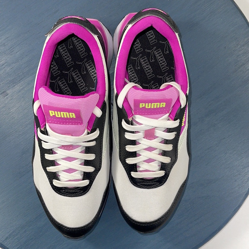 Puma Cruise Rider Silky purple/White/black Size 5.5Y/ Women’s 7 - Picture 7 of 8